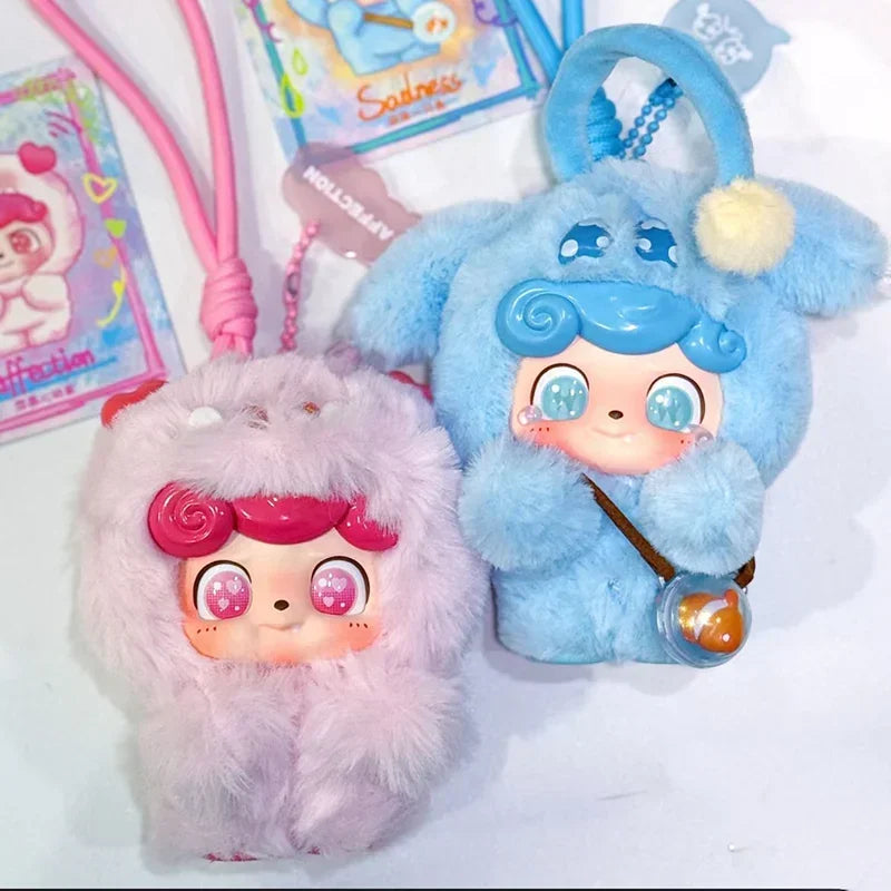 JOTOYS Q.KID Emotional Hairy Monsters Series Plush Blind Box