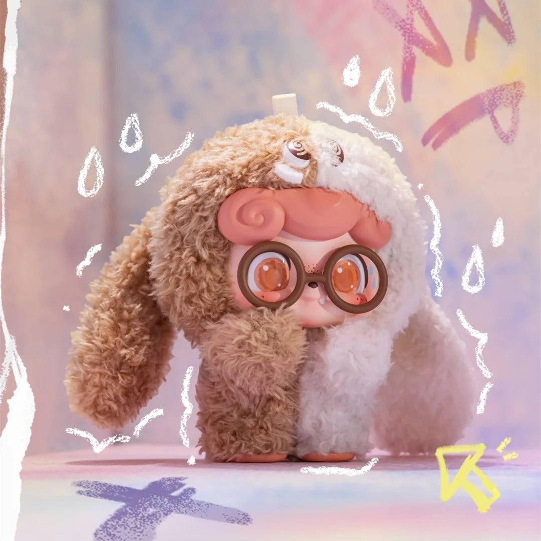 JOTOYS Q.KID Emotional Hairy Monsters Series Plush Blind Box