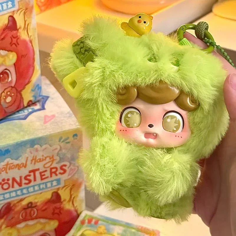 JOTOYS Q.KID Emotional Hairy Monsters Series Plush Blind Box