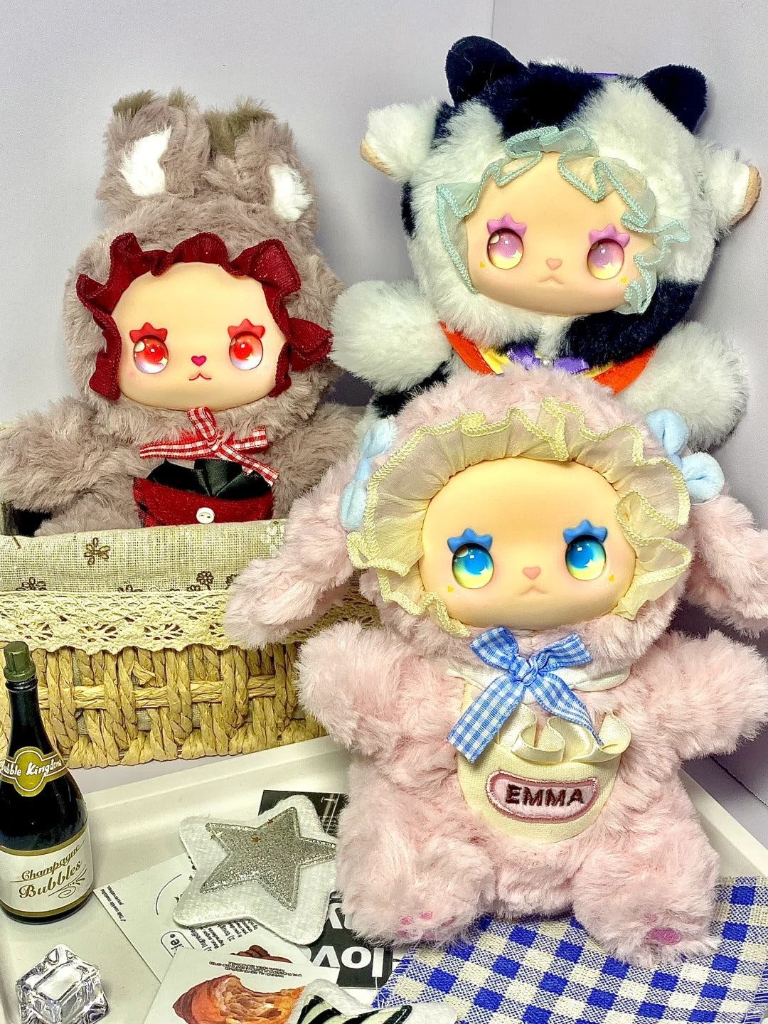 LOVELY EMMA Pockets Zoo Series Plush Blind Box