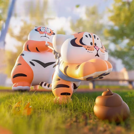 I Am Not Fat Tiger Loving Father Faithful Son Series Blind Box