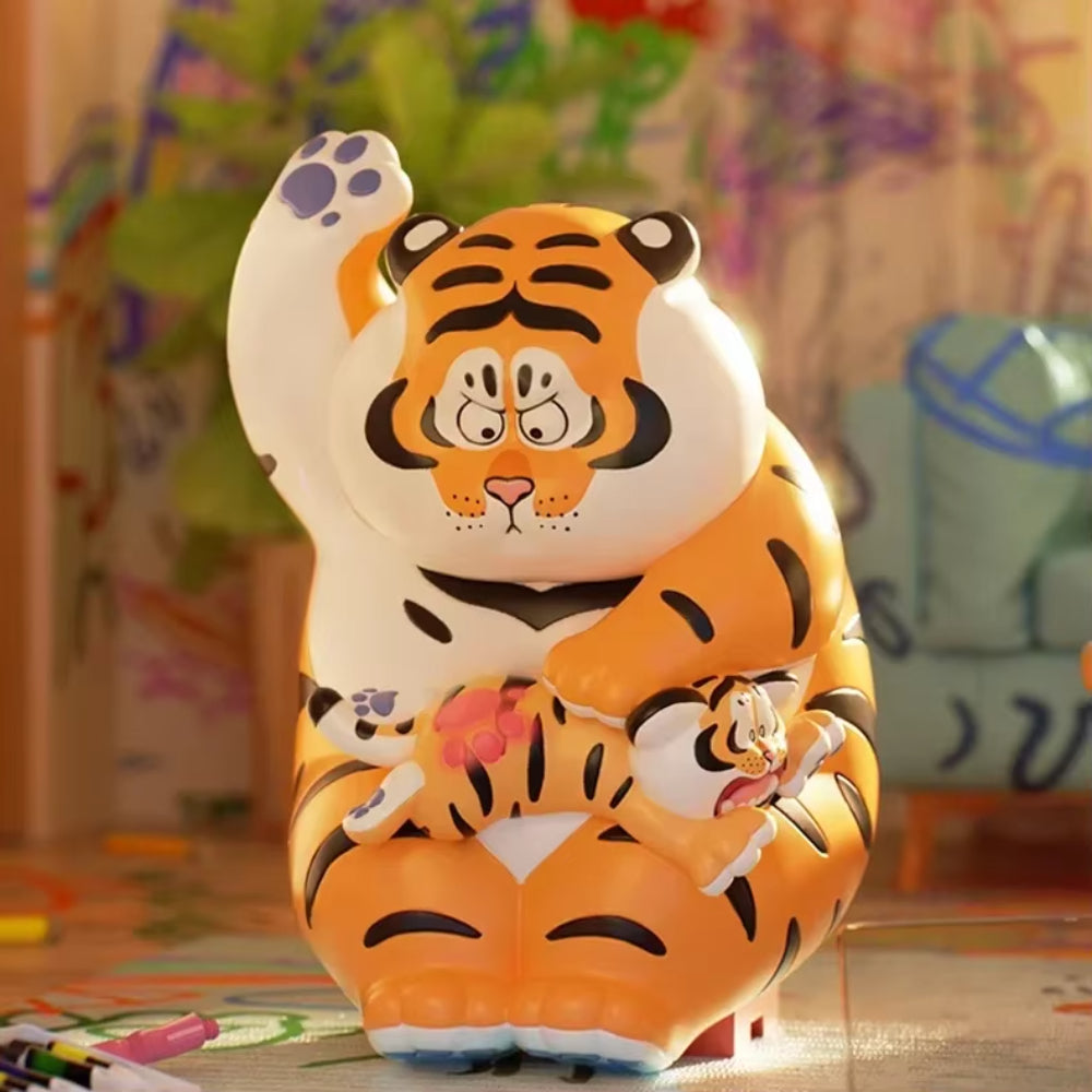 I Am Not Fat Tiger Loving Father Faithful Son Series Blind Box