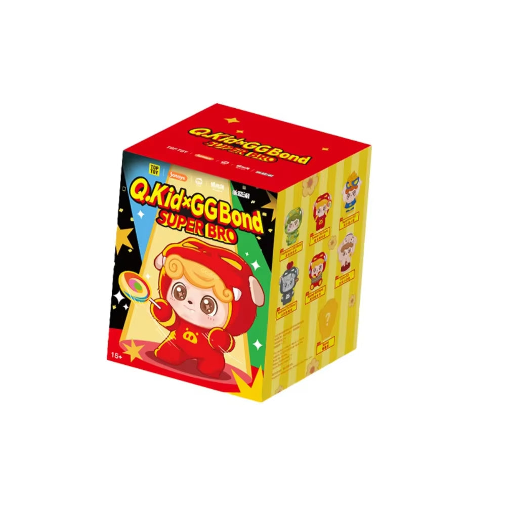 Q.Kid x GGBond Super Bro Series Plush Blind Box (Shipped in Oct./Nov. 2025)