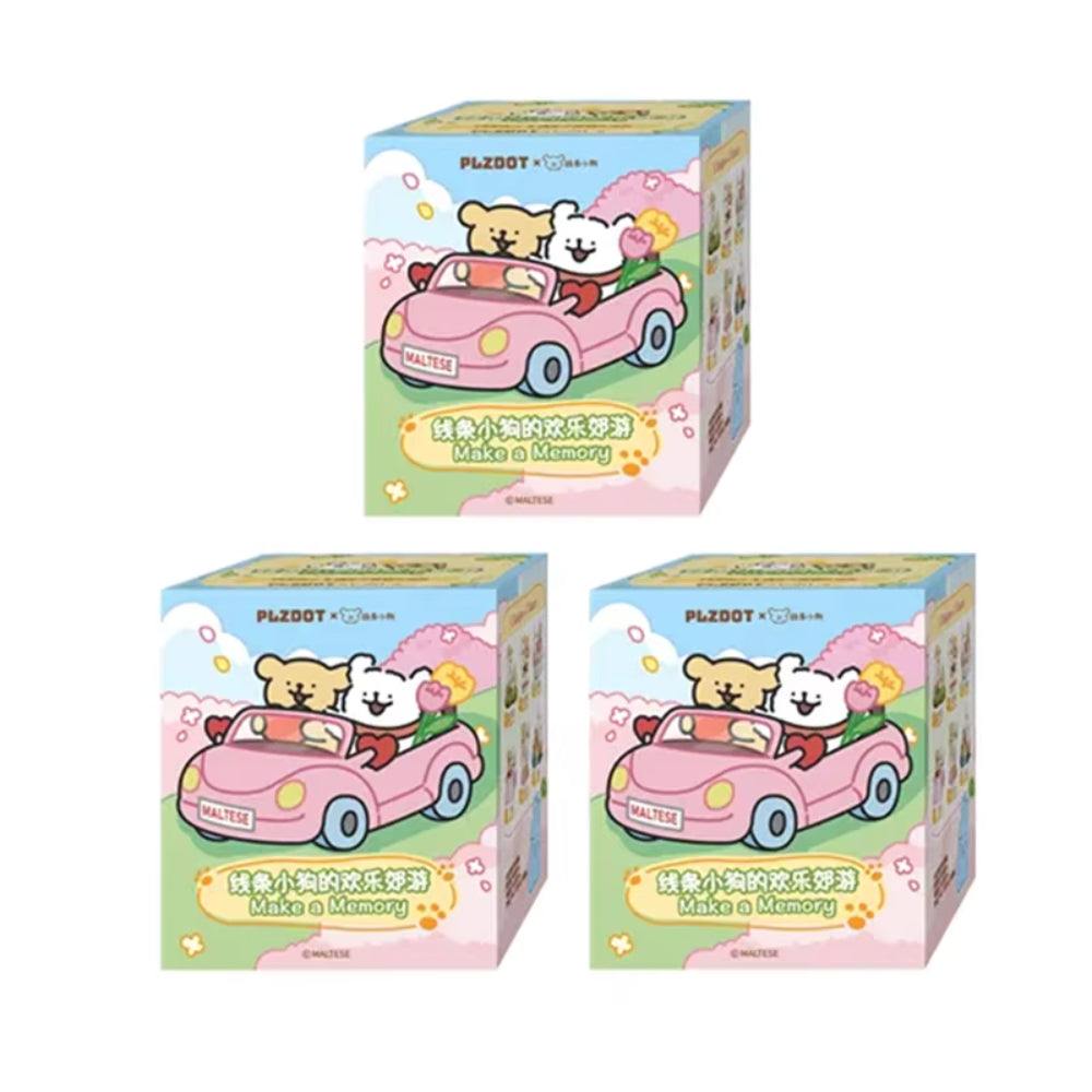 Maltese Line Puppy Happy Outing Series Blind Box