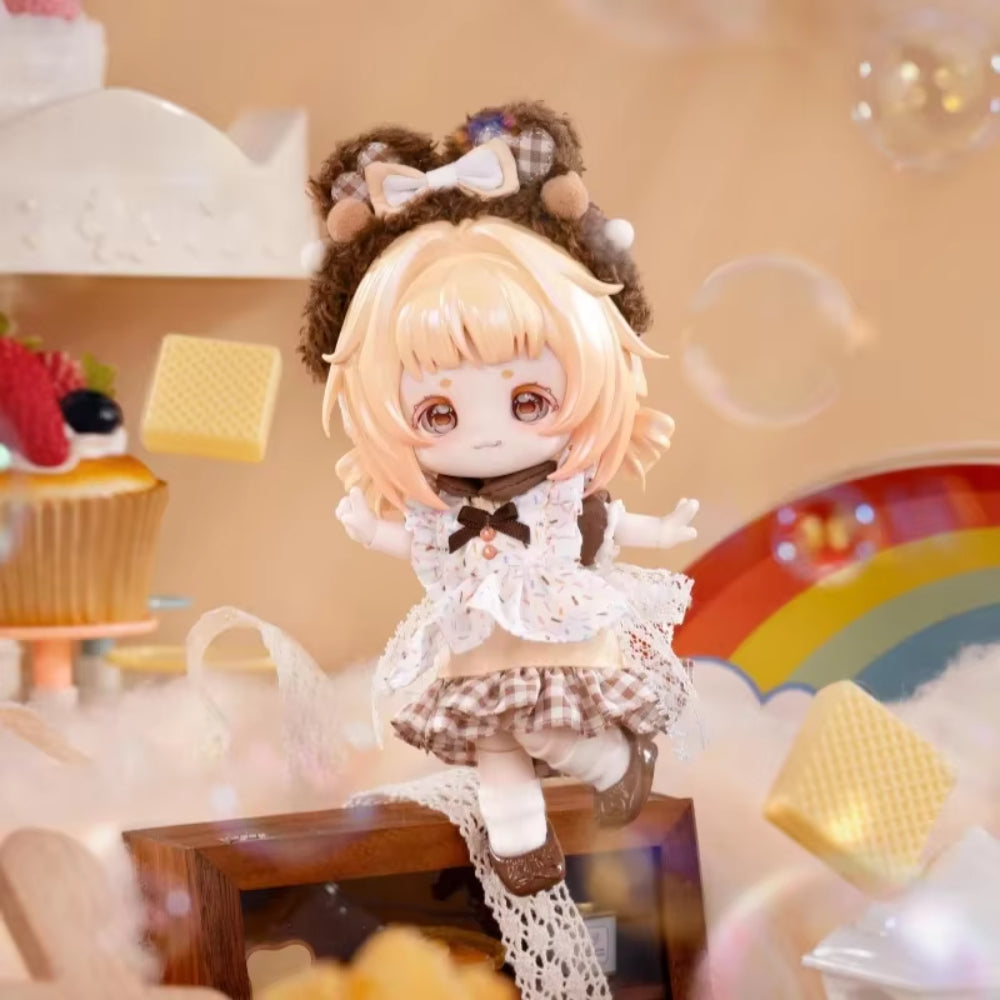 Bonnie Milk Cake Dream Puff Series Bjd Action Figure Blind Box
