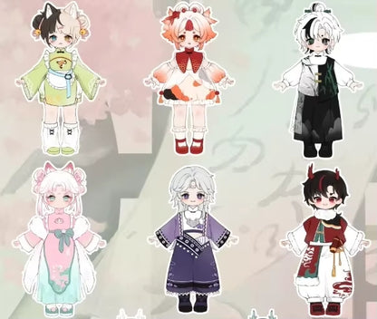 Nagi 4 Exchange The Untrammeled Traveler Series Bjd Action Figure Blind Box