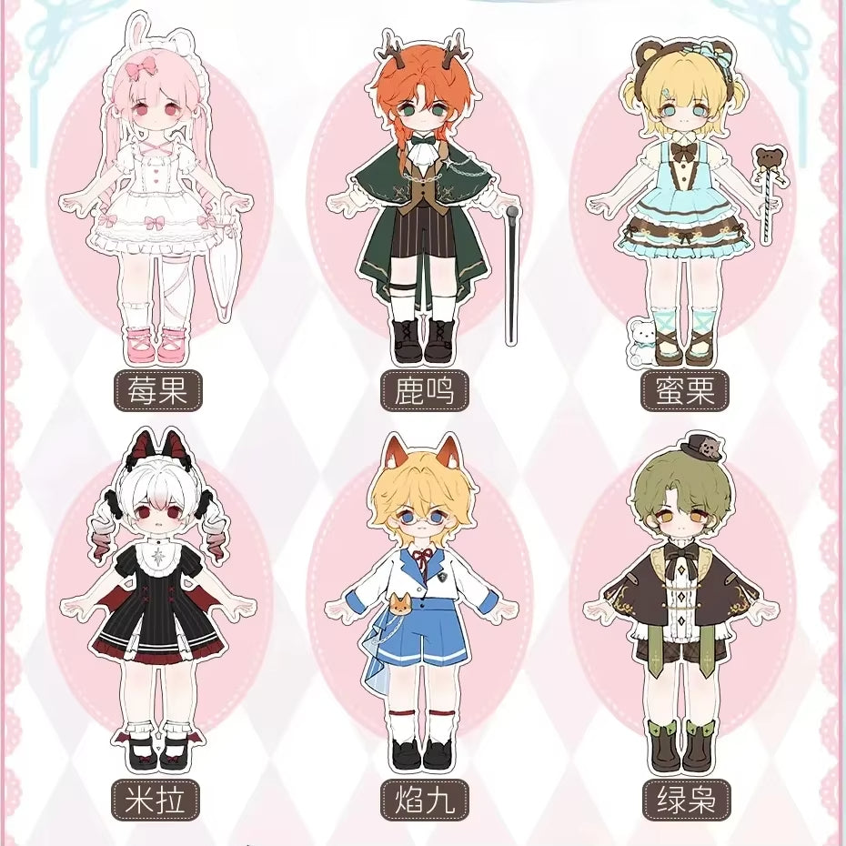 Nagi V5 Mirage Record Series Bjd Action Figure Blind Box