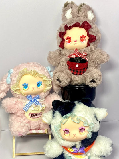 LOVELY EMMA Pockets Zoo Series Plush Blind Box