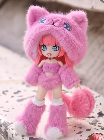 BYIDI Cat Island Series Bjd Action Figure Blind Box