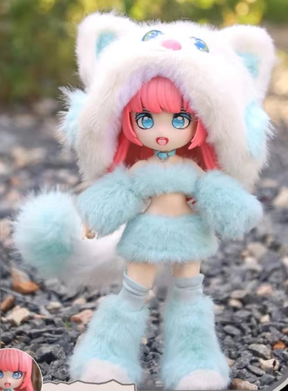 BYIDI Cat Island Series Bjd Action Figure Blind Box