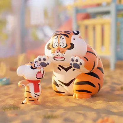 I Am Not Fat Tiger Loving Father Faithful Son Series Blind Box