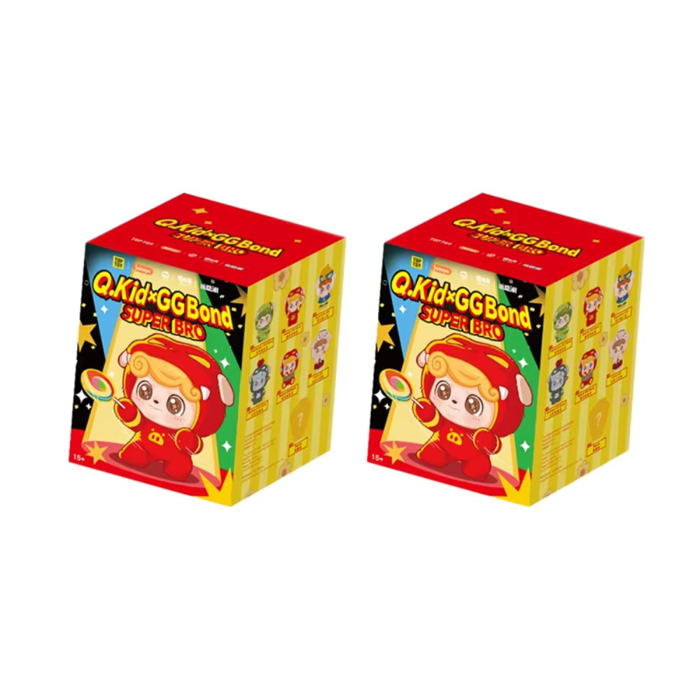 Q.Kid x GGBond Super Bro Series Plush Blind Box (Shipped in Oct./Nov. 2025)