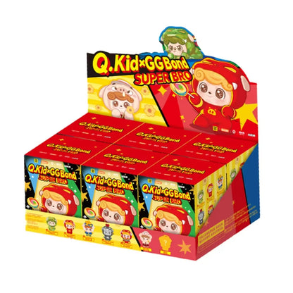 Q.Kid x GGBond Super Bro Series Plush Blind Box (Shipped in Oct./Nov. 2025)