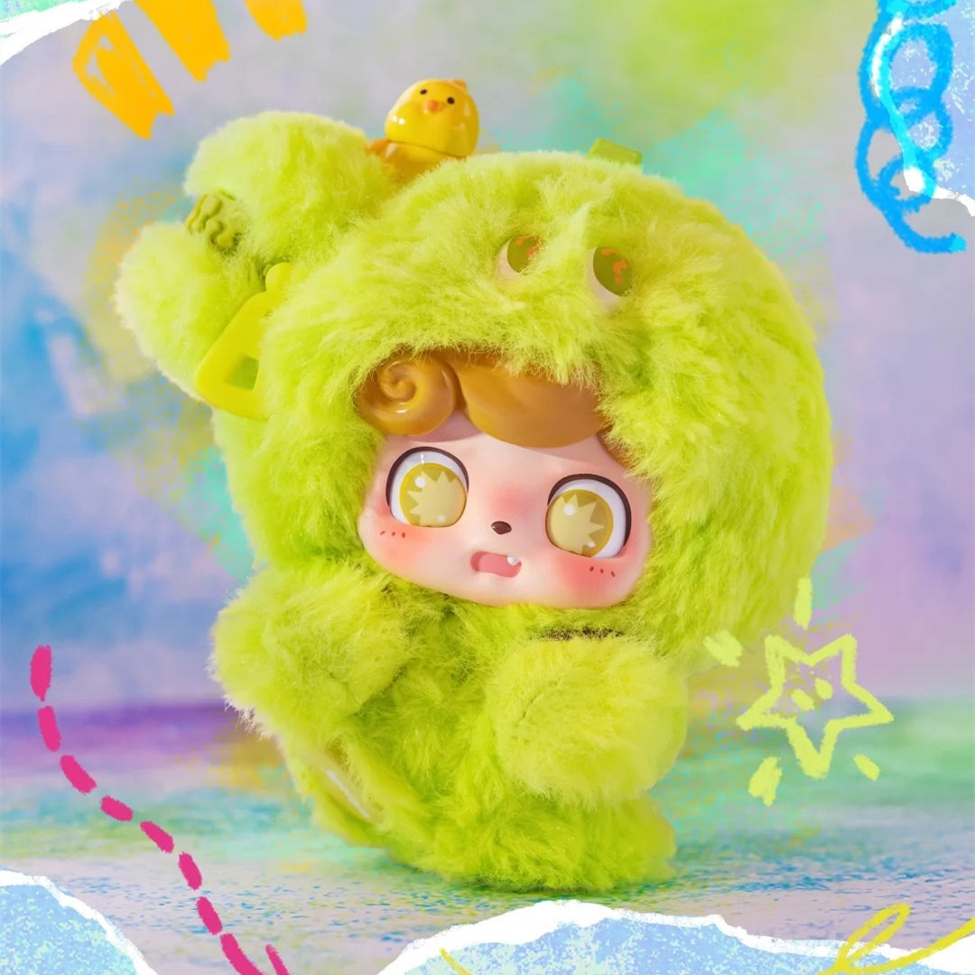 JOTOYS Q.KID Emotional Hairy Monsters Series Plush Blind Box