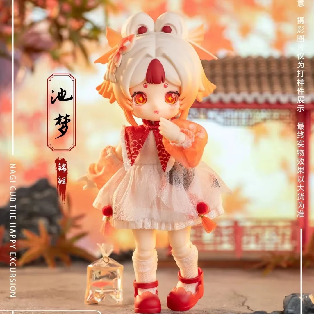 Nagi 4 Exchange The Untrammeled Traveler Series Bjd Action Figure Blind Box