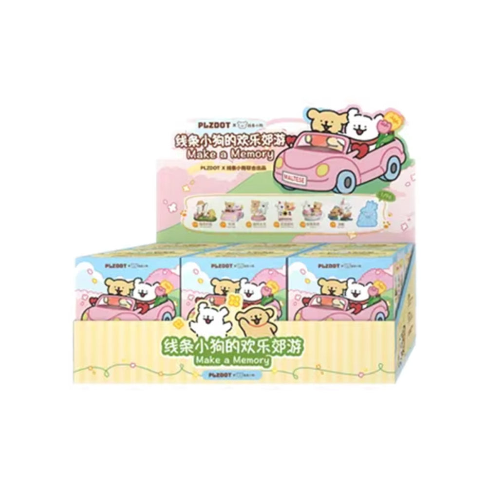 Maltese Line Puppy Happy Outing Series Blind Box