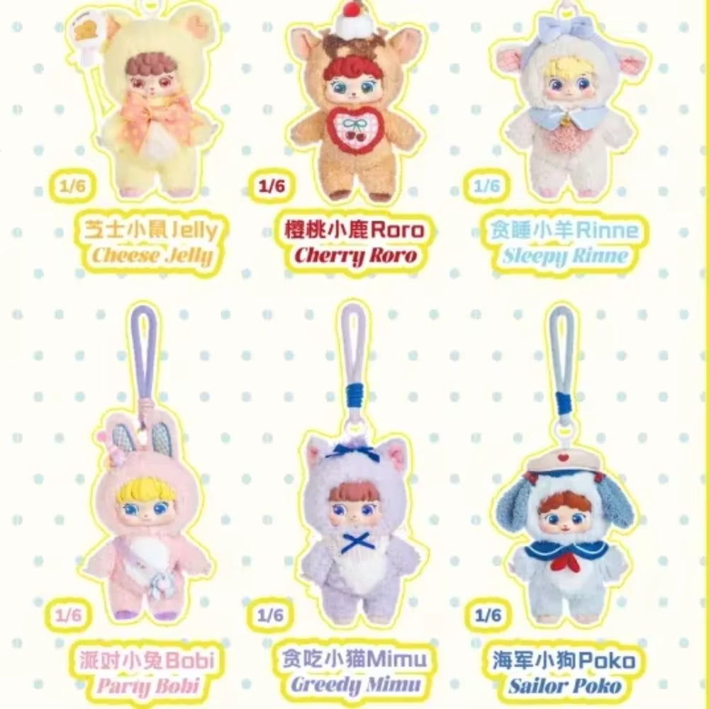 Puffynose Friends Memo Series Plush Blind Box