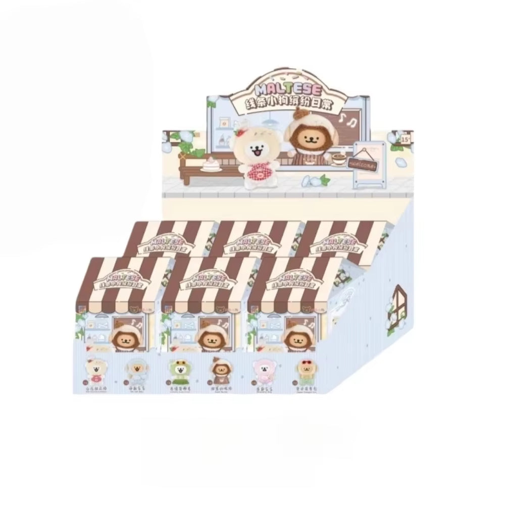 Maltese Colorful Daily Series Plush Blind Box